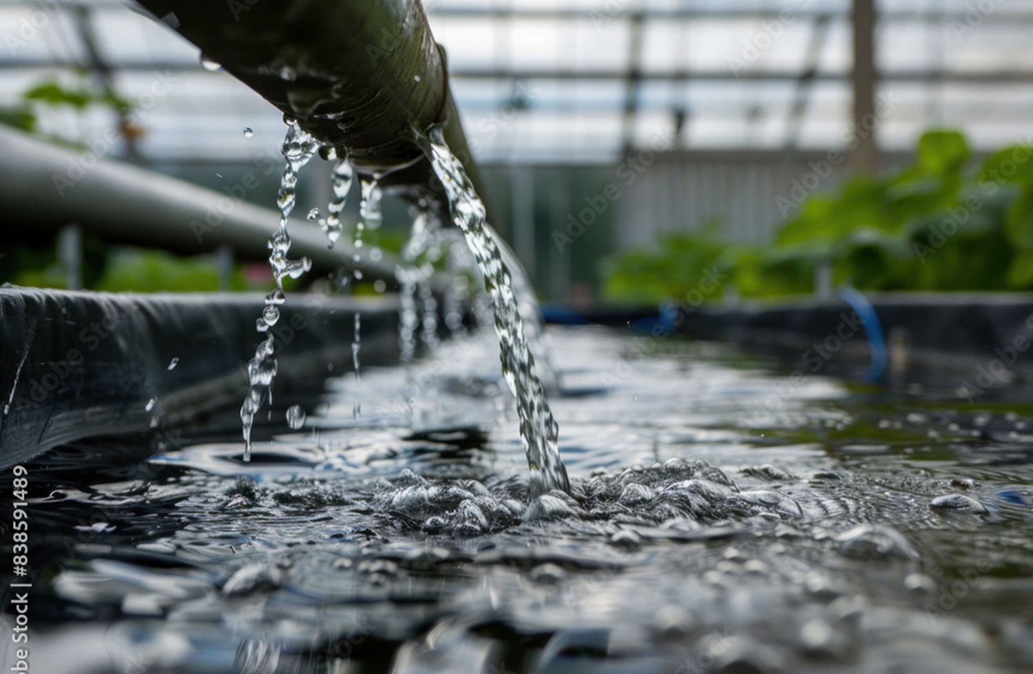水耕栽培風景